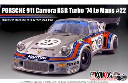 1:24 Porsche Carrera 911 RSR Turbo Martini #22 - 1974 Le Mans