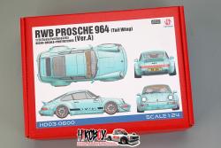 1:24 RWB Porsche 964 Tail Wing - Resin Kit