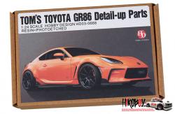 1:24 Tom's Toyota GR86 Body Kit Transkit