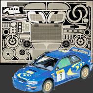 1:24 Subaru Impreza WRC 1998 and 1999 Photoetched Set #3026