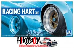 1:24 Takechi Project Racing Hart FR 4H 14" Wheels and Tyres #44