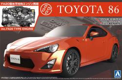 1:24 Toyota 86 - GT86 - FR-S (Aoshima) c/w Full Engine Detail