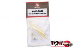 1:24 Toyota GR86 HKS Exhaust Pipe (Resin+Metal parts)