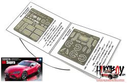 1:24 Toyota GR Supra - Photoetched Detail Up Set
