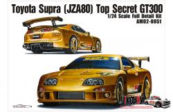 1:24 Toyota Supra (JZA80) Top Secret GT300 Widebody - Full Resin Model Kit