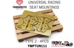1:24 Universal Racing Seat Mount Type 2