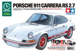 1:24 Porsche 911 Carrera RS 2.7 White (Clic Loc)