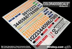 1:24 WRC Rally Plates 2012 - Mexico & Portugal Decals