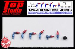 1:24 / 1:20 Resin Hose Joints (0.9mm)