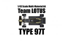 1:43 Lotus 97T Ver A Multi-Media Model Kit