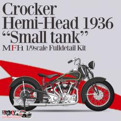 1:9 Crocker Hemi-Head 1936 "Small Tank" Full Detail Multi Media Kit