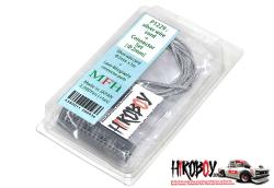 2.0mm Silver Wire Cord + Connector Set  P1229