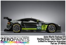 Aston Martin Vantage GTE - Sterling Green/Lime Yellow Paints 2x30ml