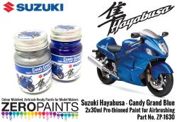 Suzuki Hayabusa - Candy Grand Blue Paint Set 2x30ml