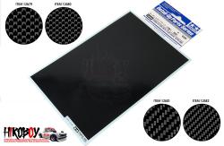 Tamiya Detail up Part Series No 81 Carbon Slide Mark Twill Weave 12681 for sale online 