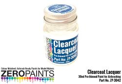 Clearcoat Lacquer 30ml - Pre-thinned ready for Airbrushing