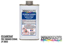 Clearcoat Lacquer 250ml - Pre-thinned ready for Airbrushing