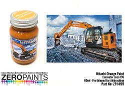 Hitachi Orange Excavator Colour Paint 60ml