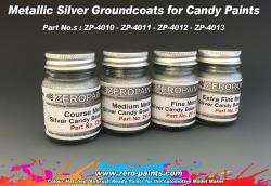 Fine Metallic Silver Groundcoat for Candy Paints 60ml