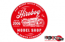 Hiroboy Indian Bike Sticker