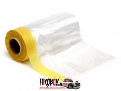 Masking Tape w/Plastic Sheeting 150mm (Tamiya)