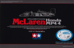 1:20 McLaren Honda MP4/4 - w/Driver and Engineer Figure