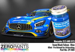 Mercedes AMG GT3 Team Black Falcon Blue Paint 60ml
