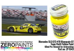 Mercedes SLS GT3 #70 Blancpain GT Team Viatti Yellow Paint 60ml