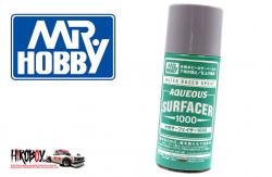 Mr Aqueous Surfacer 1000 Grey Primer Spray (170ml)