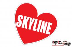 Nissan Skyline GT-R KPGC10 Hakosuka Love Skyline Heart
