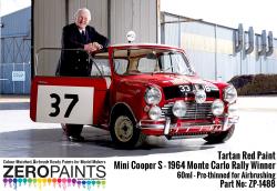 Mini Cooper S - 1964 Monte Carlo Rally Winner Tartan Red Paint 60ml