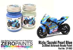 Rizla/Suzuki Pearl Blue Paint Set 2x30ml