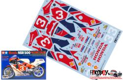 Spare Tamiya Decal Sheet 1:12 Honda NSR500 Factory Colour 14099