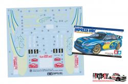 Spare Tamiya Decal Sheet A 1:24 Subaru Impreza WRC Monte Carlo 2005 - 24281