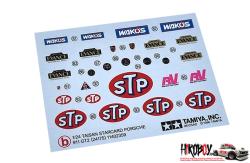 Spare Tamiya Decal Sheet B 1:24 Taisan Starcard Porsche 911 GT2 - 24175