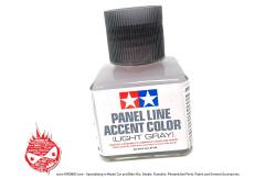 Tamiya Panel Line Accent Colour Light Grey # 87189