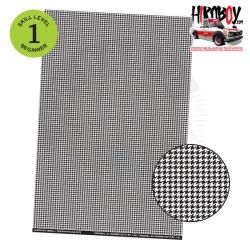 Upholstery Pattern Decals - Houndstooth Pattern 2 - White Background