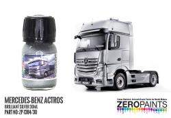 Mercedes-Benz Actros Brilliant Silver Paint 30ml