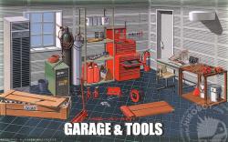 1:24 Garage and Tools (Diorama)