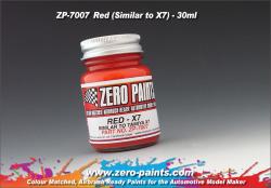 Red Paint 30ml - Similar to Tamiya X7