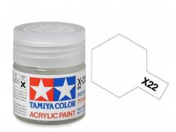 Tamiya Acrylic Mini X-22 Clear - 10ml Jar