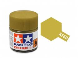 Tamiya Acrylic Mini XF-60 Dark Yellow - 10ml Jar