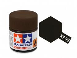Tamiya Acrylic Mini XF-85 Rubber Black - 10ml Jar