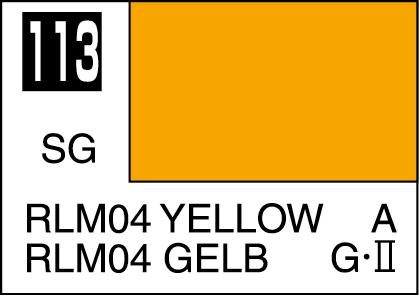 Mr Color Paint RLM04 Yellow 10ml # C113