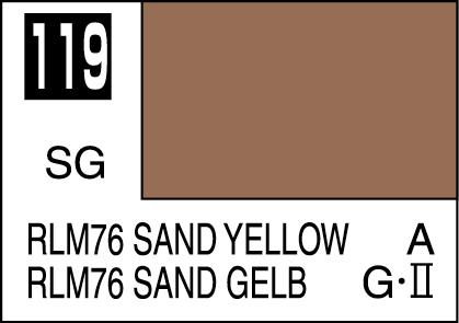 Mr Color Paint RLM76 Sand Yellow 10ml # C119
