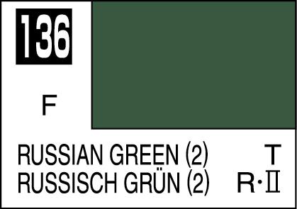 Mr Color Paint Russian Green (2) 10ml # C136