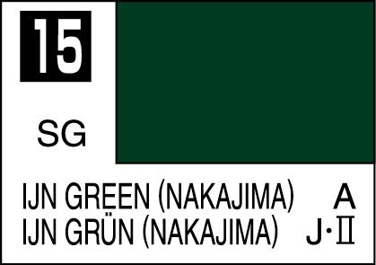 Mr Color Paint IJN Green (Nakajima) 10ml # C015