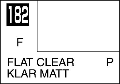 Mr Color Paint Flat Clear 10ml # C182