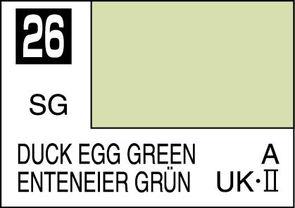 Mr Color Paint Duck Egg Green 10ml # C026