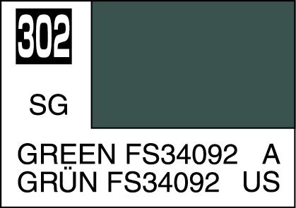 Mr Color Paint Green FS34092 10ml # C302
